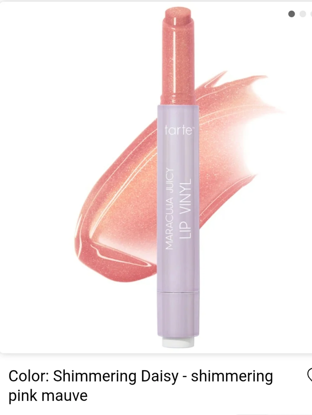 tarte maracuja juicy lip vinyl gloss. Full Size. Shimmering Daisy